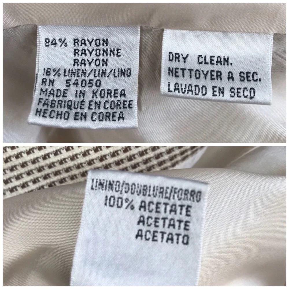 Elegant Cream Women's Blazer - Picture 8 of 8